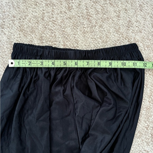 Black Anarkali with Floral Chunni and Pajami - Picture 15 of 16